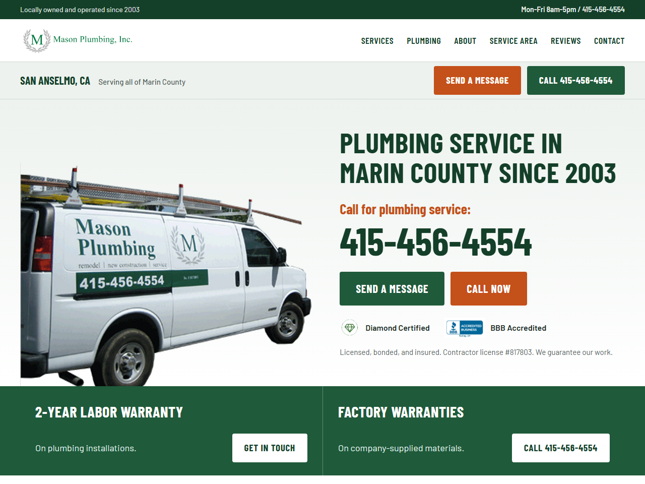 Rapid Response homepage preview