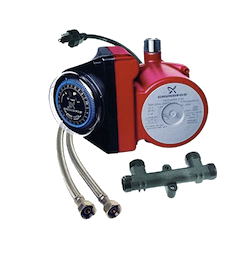 Hot water recirculating pump