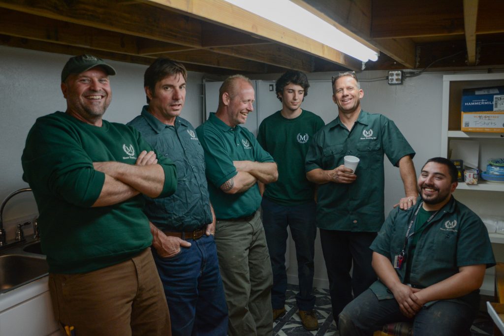 The Mason Plumbing team in Marin County